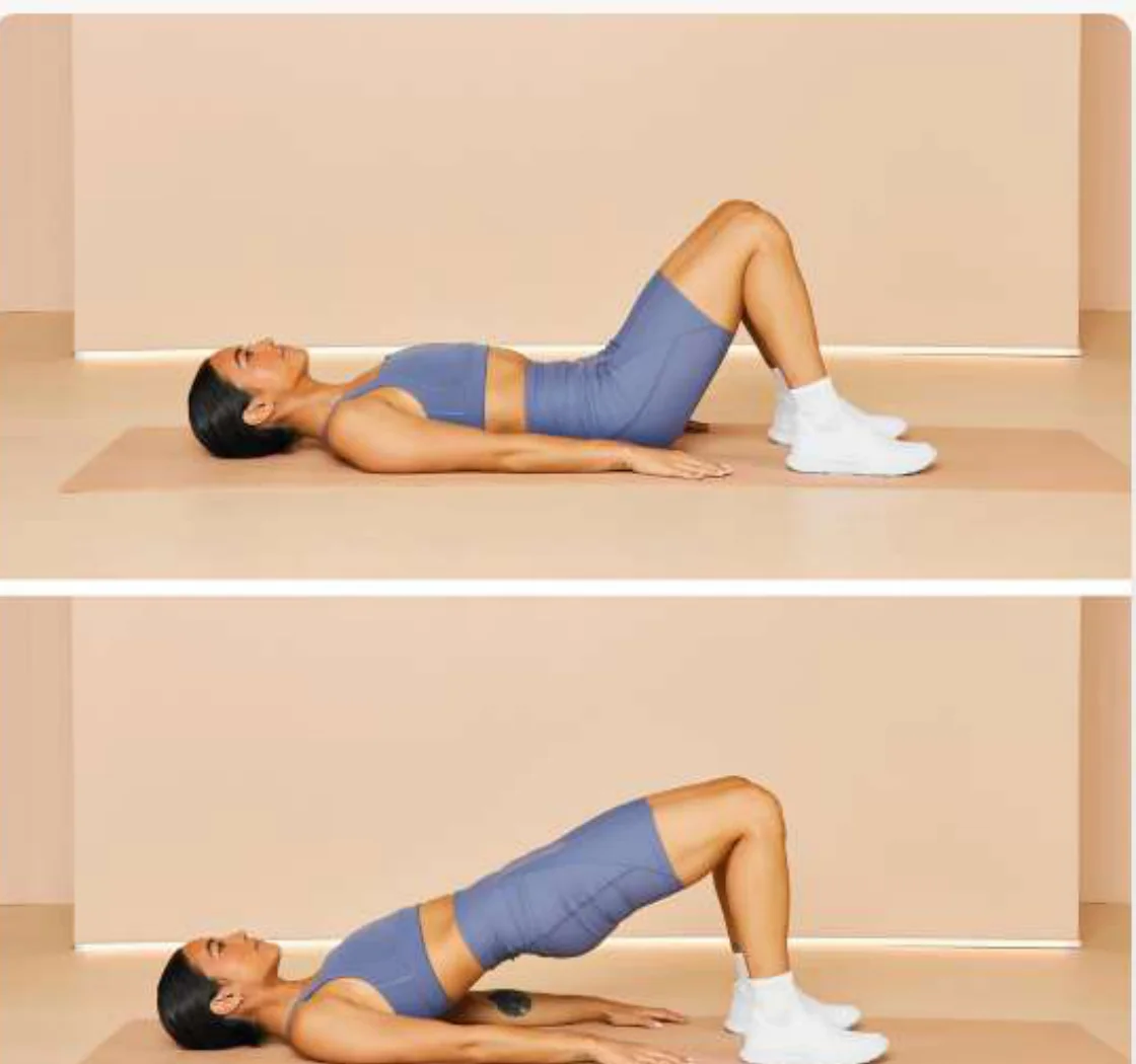 Glute Bridge Exercise - Dr. Jigar Gajjar