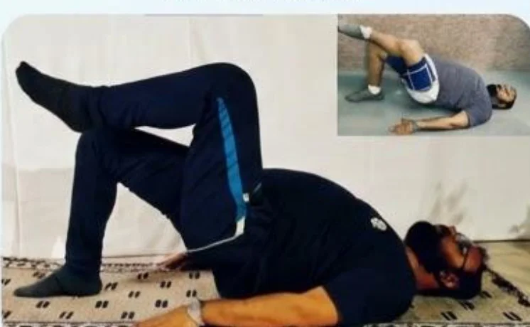Single Leg Glute Bridge - Dr. Jigar Gajjar