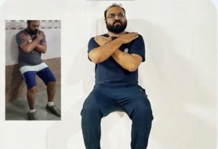 Wall Slides / Mini Squats - Dr. Jigar Gajjar